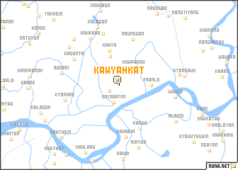 map of Kawyahkat