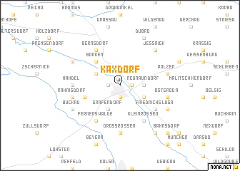 map of Kaxdorf