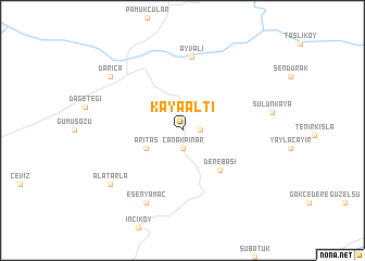 map of Kayaaltı