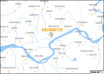 map of Kaya-apyin