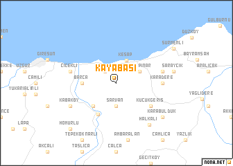 map of Kayabaşı