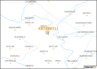 map of Kayabeyli