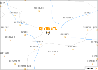 map of Kayabeyli