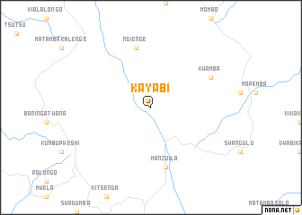 map of Kayabi