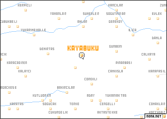 map of Kayabükü