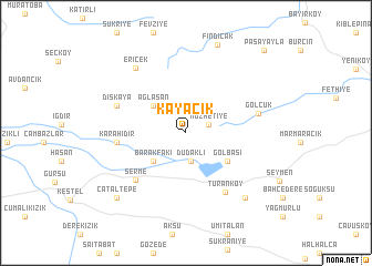 map of Kayacık