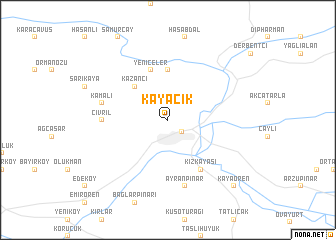 map of Kayacık