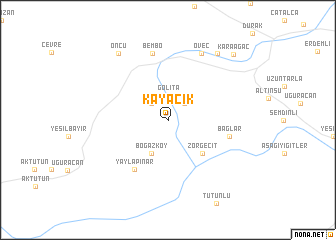 map of Kayacık