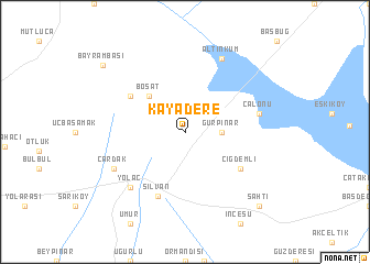 map of Kayadere