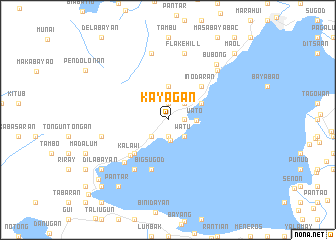 map of Kayagan