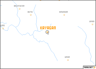 map of Kayagan