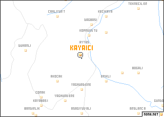 map of Kayaiçi