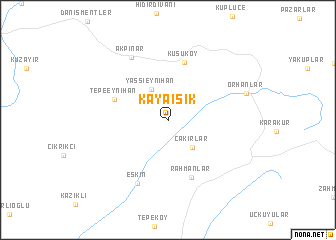 map of Kayaışık