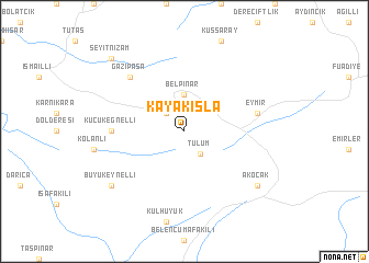 map of Kayakışla