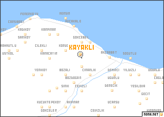 map of Kayaklı