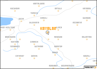 map of Kayalar