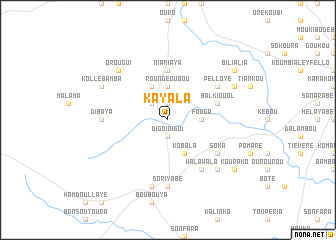 map of Kayala