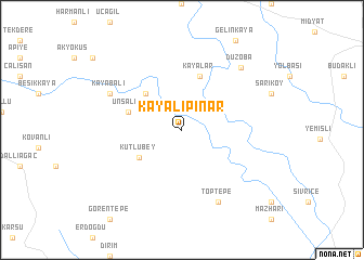 map of Kayalıpınar