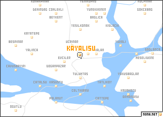 map of Kayalısu