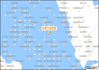 map of Kayama