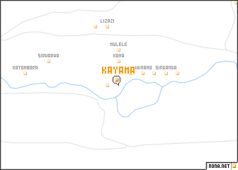map of Kayama