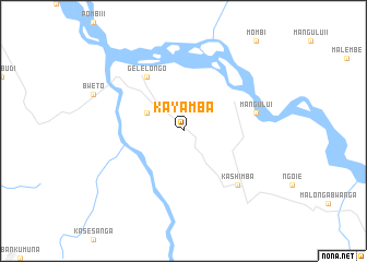 map of Kayamba