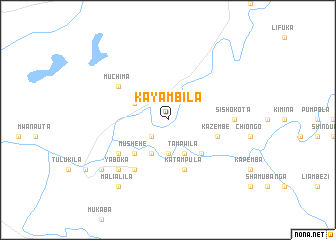 map of Kayambila