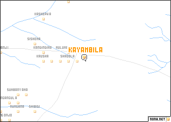map of Kayambila