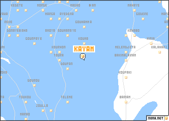 map of Kayam