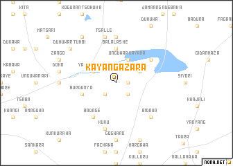 map of Kayan Gazara