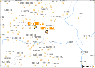 map of Kayange