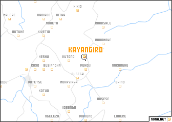 map of Kayangiro