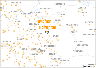 map of Kayang-ni