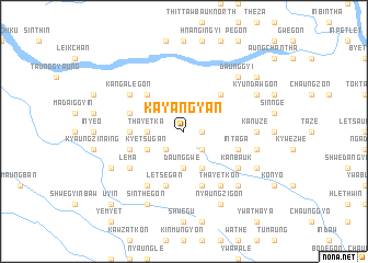 map of Kayangyan