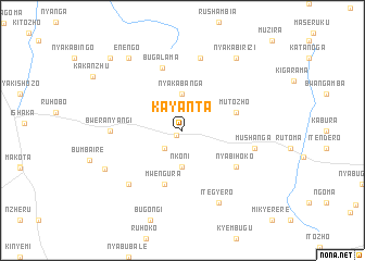 map of Kayanta