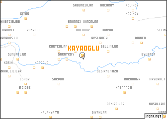 map of Kayaoğlu
