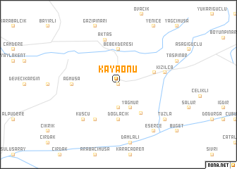 map of Kayaönü