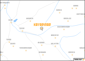 map of Kayapınar