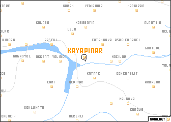 map of Kayapınar