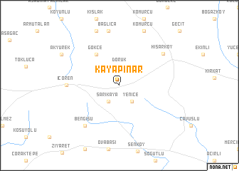 map of Kayapınar