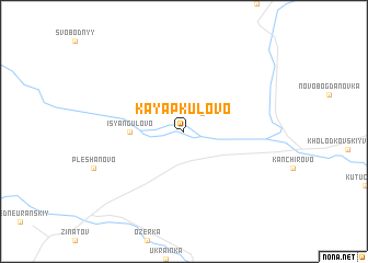 map of Kayapkulovo