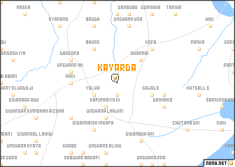 map of Kayarda