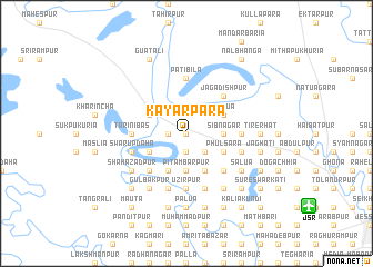 map of Kayārpāra