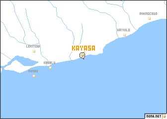 map of Kayasa