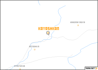 map of Kayashkan
