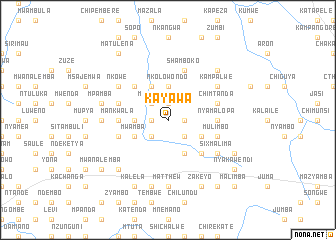 map of Kayawa