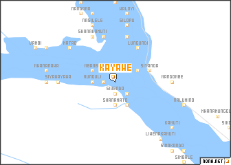 map of Kayawe