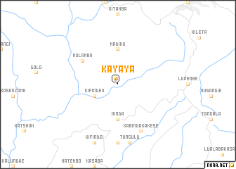 map of Kayaya