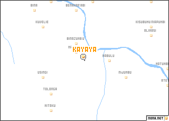 map of Kayaya