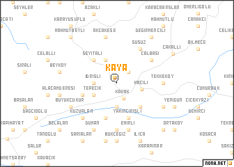 map of Kaya